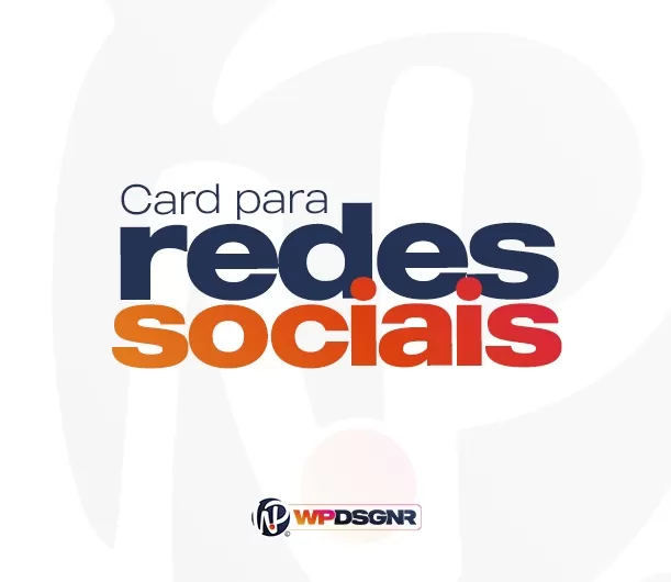 Cria O De Card Para Redes Sociais G Market