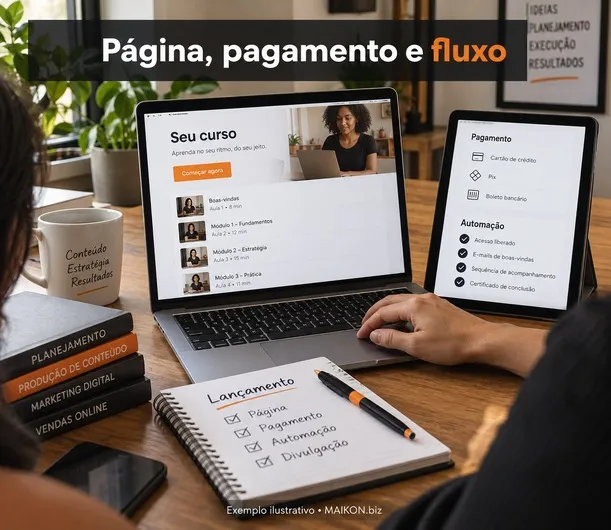 Configuração HeroSpark para Lançamento de Cursos e Infoprodutos