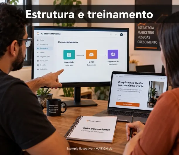 Implantação de RD Station Marketing com Integrações e Treinamento