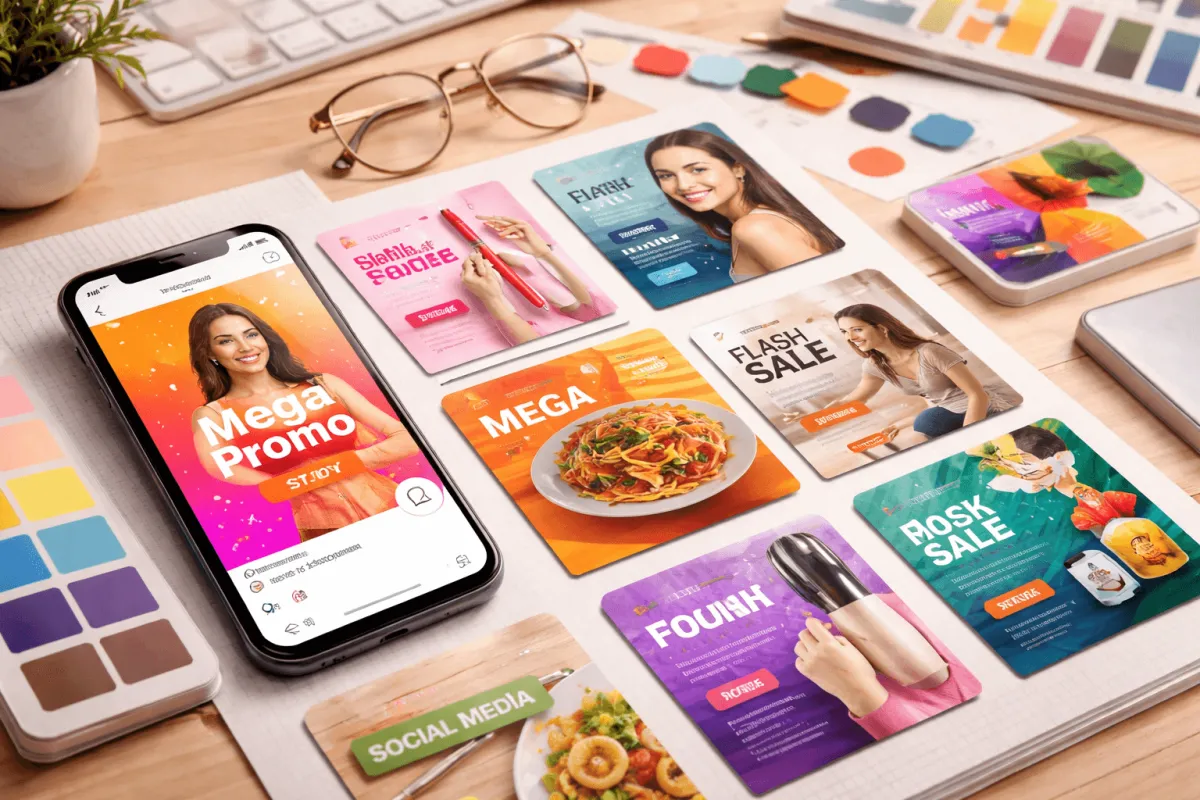 10 Cards Profissionais + Stories para Redes Sociais | Arte Premium