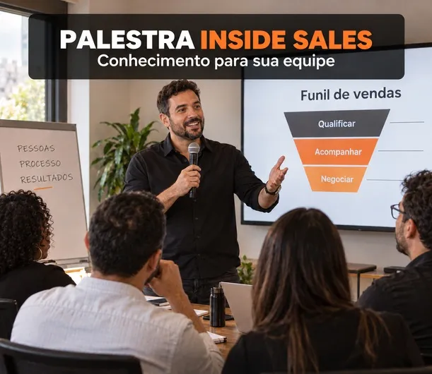 Palestra de Inside Sales para Equipes Comerciais