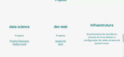 Desenvolvimento de site dinâmicos e responsivos  
