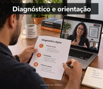 Consultoria de Marketing Digital com Diagnóstico e Videochamada