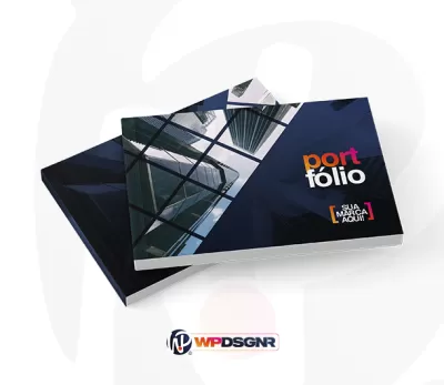 Portfólio Profissional em PDF para Atrair Clientes (até 10 páginas)