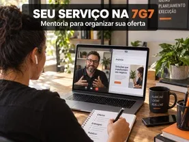 Mentoria para Criar seu Serviço na 7g7 Market