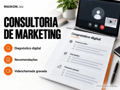 Consultoria de Marketing Digital com Diagnóstico e Videochamada